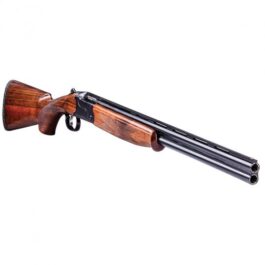 SAVAGE ARMS STEVENS 555 COMPACT 28 GAUGE OVER/UNDER-ACTION SHOTGUN, OIL BROWN – 22155