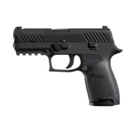 SIG SAUER P320 COMPACT 9MM PISTOL WITH CONTRAST SIGHTS IN BLACK