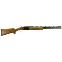 SAVAGE ARMS STEVENS 555 COMPACT 410 GAUGE OVER/UNDER-ACTION SHOTGUN, OIL BROWN – 22156