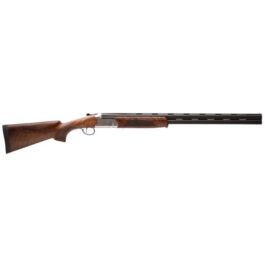 SAVAGE ARMS STEVENS 555 E 28 GAUGE OVER/UNDER-ACTION SHOTGUN, OIL BROWN – 22594