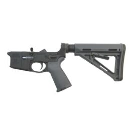PSA AR-15 COMPLETE MOE LOWER, GRAY – NO MAGAZINE – 5165448191
