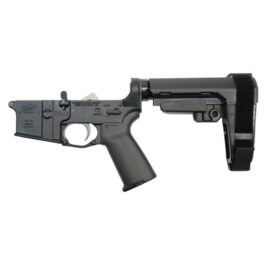 PSA AR-15 “STEALTH” STRIPPED LOWER RECEIVER & PSA DAGGER COMPACT COMPLETE POLYMER FRAME