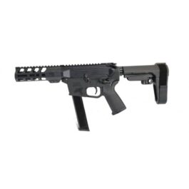 PSA SABRE-15 FORGED LOWER WITH MOE SL STOCK AND GRIP, BLACK