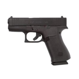 GLOCK G43X 9MM SUBCOMPACT PISTOL, BLACK