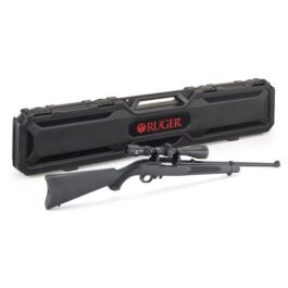 RUGER 10/22 CARBINE COMBO 22LR 10RD 18.5″ RIFLE W/ SCOPE AND CASE – 31143