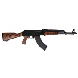 PSAK-47 GF5 FORGED CLASSIC RIFLE WITH CHEESE GRATER UPPER HANDGUARD, NUTMEG