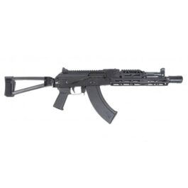 PSA AK-104 TRIANGLE SIDE FOLDING PISTOL WITH JL BILLET RAIL AND PICATINNY RAILED DUST COVER