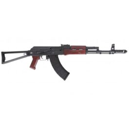 PSA AK-103 PREMIUM FORGED CLASSIC TRIANGLE SIDE FOLDING RIFLE WITH CLEANING ROD, REDWOOD