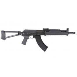 PSA AK-104 ZHUKOV-U FOLDING PISTOL WITH TRIANGLE BRACE, BLACK