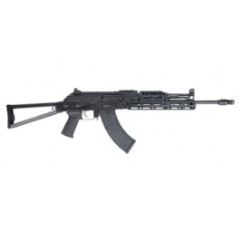 PSAK-47 GF4 TRIANGLE FOLDING RIFLE WITH JL BILLET LONG RAIL, HINGED DUST COVER AND JMAC RRD 360