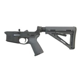 PSA AR-15 COMPLETE MOE STEALTH LOWER, GRAY