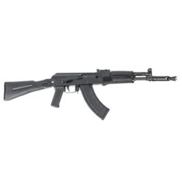 PSA AK-104 GF5 SIDE FOLDING RIFLE W/PINNED AND WELDED SPIKED EXTENDED BOOSTER, BLACK