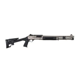 PANZER M4 MARINE 12 GAUGE SHOTGUN 18.5″ SEMI-AUTO, BLACK/STAINLESS – PAM4MTSFSS