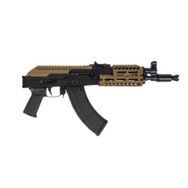 PSA AK-P GF3 PICATINNY PISTOL WITH ALG TRIGGER, FDE PICATINNY DUST COVER, AND FDE M-LOK HANDGUARD