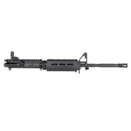 PSA AR-15 UPPER 5.56 16″ CARBINE-LGTH 1:7 M4 NITRIDE MOE W/ REAR MBUS, BCG, & CH