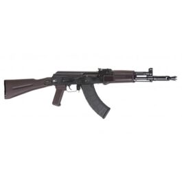 PSA AK-104 SIDE FOLDING RIFLE W/PINNED AND WELDED SPIKED EXTENDED BOOSTER, PLUM