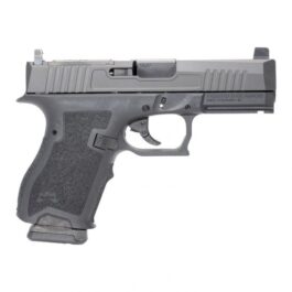 PSA DAGGER COMPACT 9MM PISTOL WITH EXTREME CARRY CUT DOCTOR SLIDE & NON-THREADED BARREL, BLACK