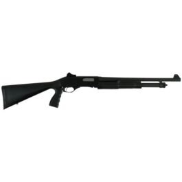 SAVAGE ARMS STEVENS 320 SECURITY GRS WITH PISTOL GRIP 20 GAUGE PUMP-ACTION SHOTGUN, MATTE BLACK – 22439