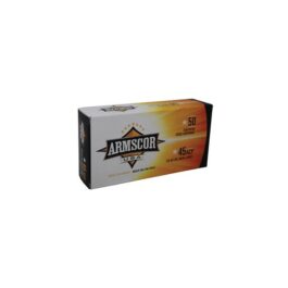 ARMSCOR 45 AUTO/ACP 230GR FMJ AMMUNITION 50RDS – FAC45-12N
