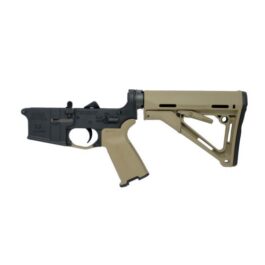 PSA AR-15 COMPLETE LOWER – MAGPUL CTR WITH MOE (+) GRIP – FDE, NO MAGAZINE – 516445237
