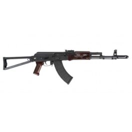 PSA AK-103 PREMIUM FORGED CLASSIC TRIANGLE SIDE FOLDING RIFLE WITH CLEANING ROD, PLUM GLOSS