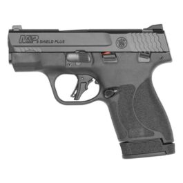 SMITH & WESSON SHIELD PLUS 9MM PISTOL WITH THUMB SAFETY, BLACK – 13246