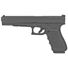 GLOCK 40 M.O.S. 10MM PISTOL, 6.02″ BARREL, ADJUSTABLE SIGHTS, BLACK – G40415MOSAUT