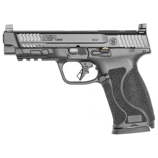 S&W M&P 2.0 OPTICS READY 4.6" 10MM PISTOL, BLACK - 13387