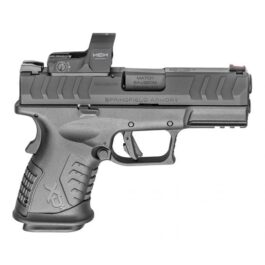 SPRINGFIELD XDM ELITE COMPACT 10MM PISTOL WITH HEX DRAGONFLY, BLACK – XDME93810CBHCOSPD