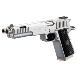 AF2011-DBDP.45.AS Arsenal Firearms AF2011 Double Barrel Pistol – Stainless | .45ACP | Dueller Prismatic