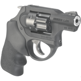 Ruger LCR LCRx Single/Double 22 Winchester Magnum Rimfire (WMR) 1.87 6 rd Black Hogue Tamer Monogrip Grip Black