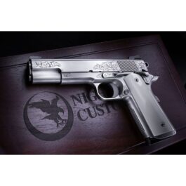 NIGHTHAWK CUSTOM VIP GOVERNMENT 9MM HAND ENGRAVED W/ DISPLAY BOX