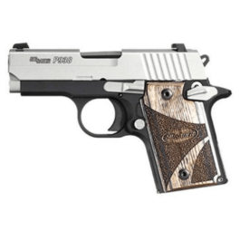 SIG Sauer P938 Semi Auto Pistol 9mm Luger 3 Barrel 6 Rounds Ambidextrous Controls Night Sights Two Tone