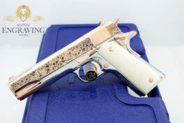 Rare COLT 1911 Government 45 ACP Engraved with our Exclusive