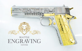 COLT 1911 Government 38 SUPER – Mexican Heritage Design, 24K Gold ((( EXCLUSIVE )))